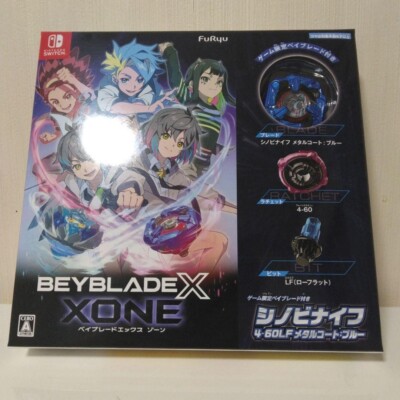 BEYBLADE X XONE SWITCH Software + DLC & Shinobi Knife 4-60LF 2024 Sealed New