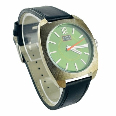 OROLOGIO TIME FORCE QUARZO UOMO VINTAGE 36MM NEW OLD STOCK