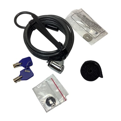 CODi Laptop 6.5Ft Security Key Cable Lock Kit A02001
