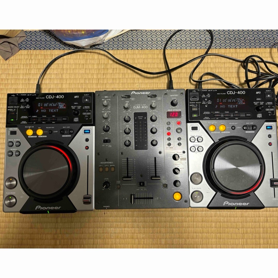 【Pioneer】 CDJ-400 DJM-400 セット　パイオニア　DJ Pioneer CDJ-400 Pioneer mixer DJM-400 DJ set | eBay