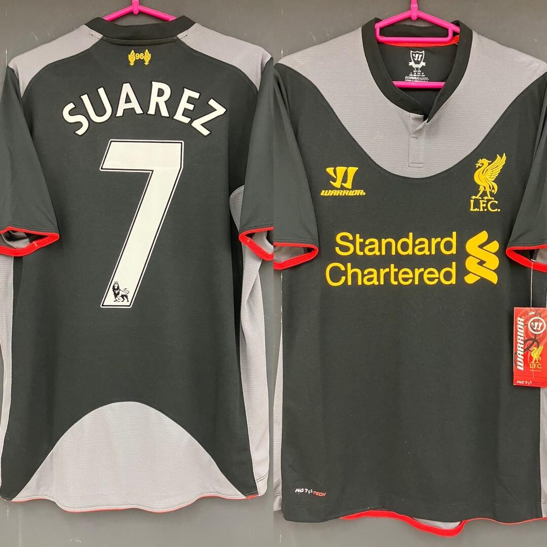 リバプール ユニフォーム SUAREZ 7番 LIVERPOOL WARRIOR 2012/2013 FOOTBALL HOME JERSEY #7 SUAREZ