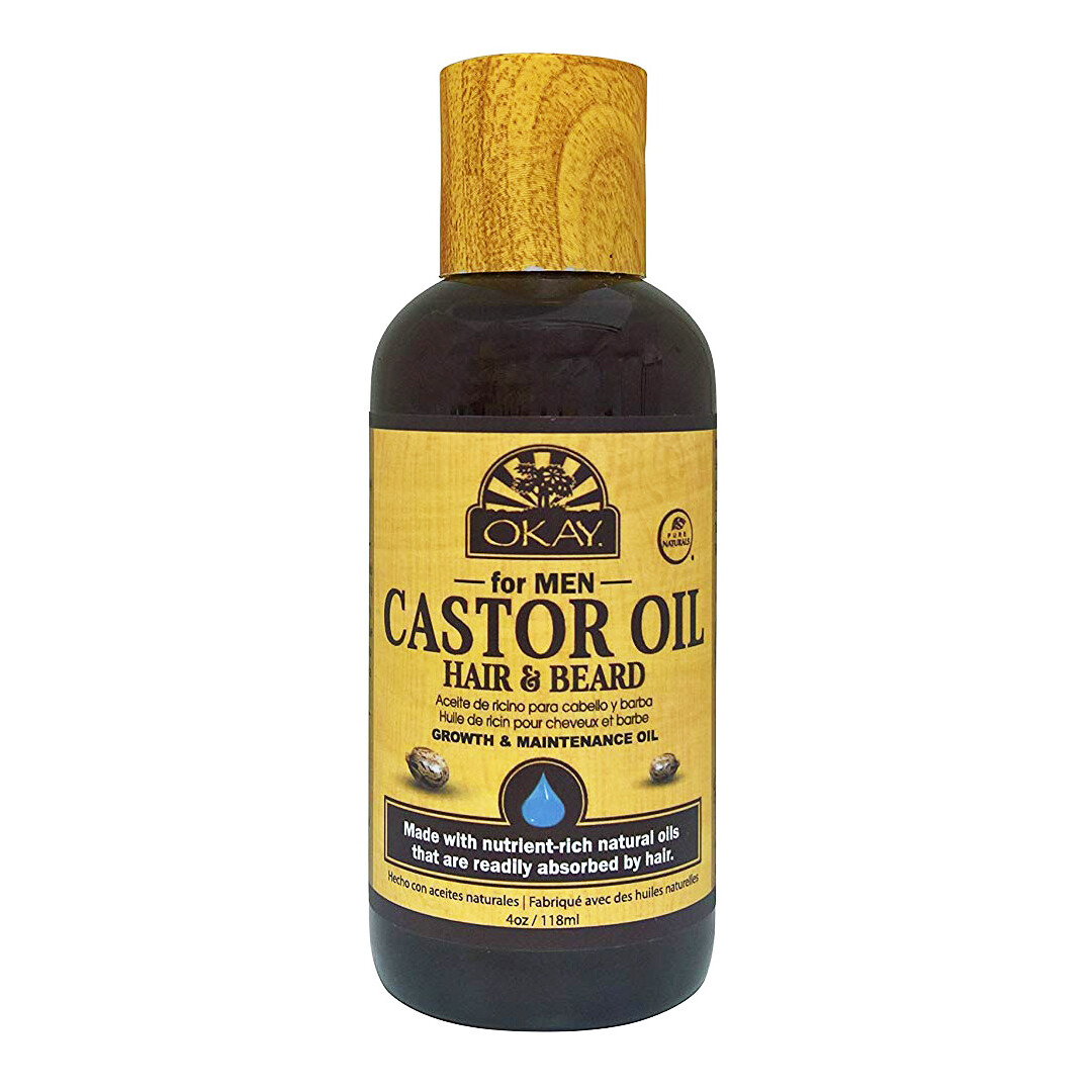 Okay For Men Castor Oil Hair Beard