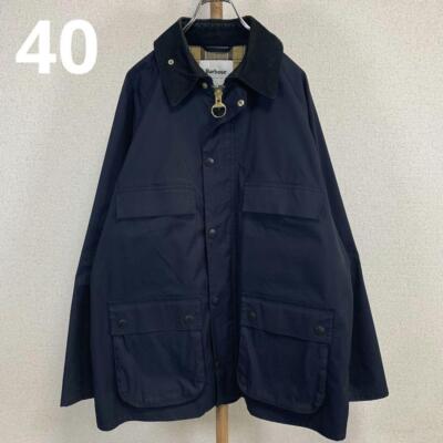 EDIFICE 別注 BARBOUR OLD BEDALE JACKET Barbour EDIFICE OLD BEDALE Jacket Navy size 40 raglan sleeve