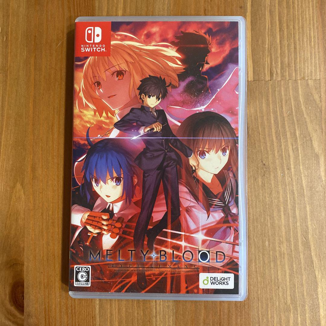 ほぼ新品　MELTY BLOOD: TYPE LUMINA メルティブラッド Switch MELTY BLOOD:TYPE LUMINA 通常版／新品（Buy Melty Blood