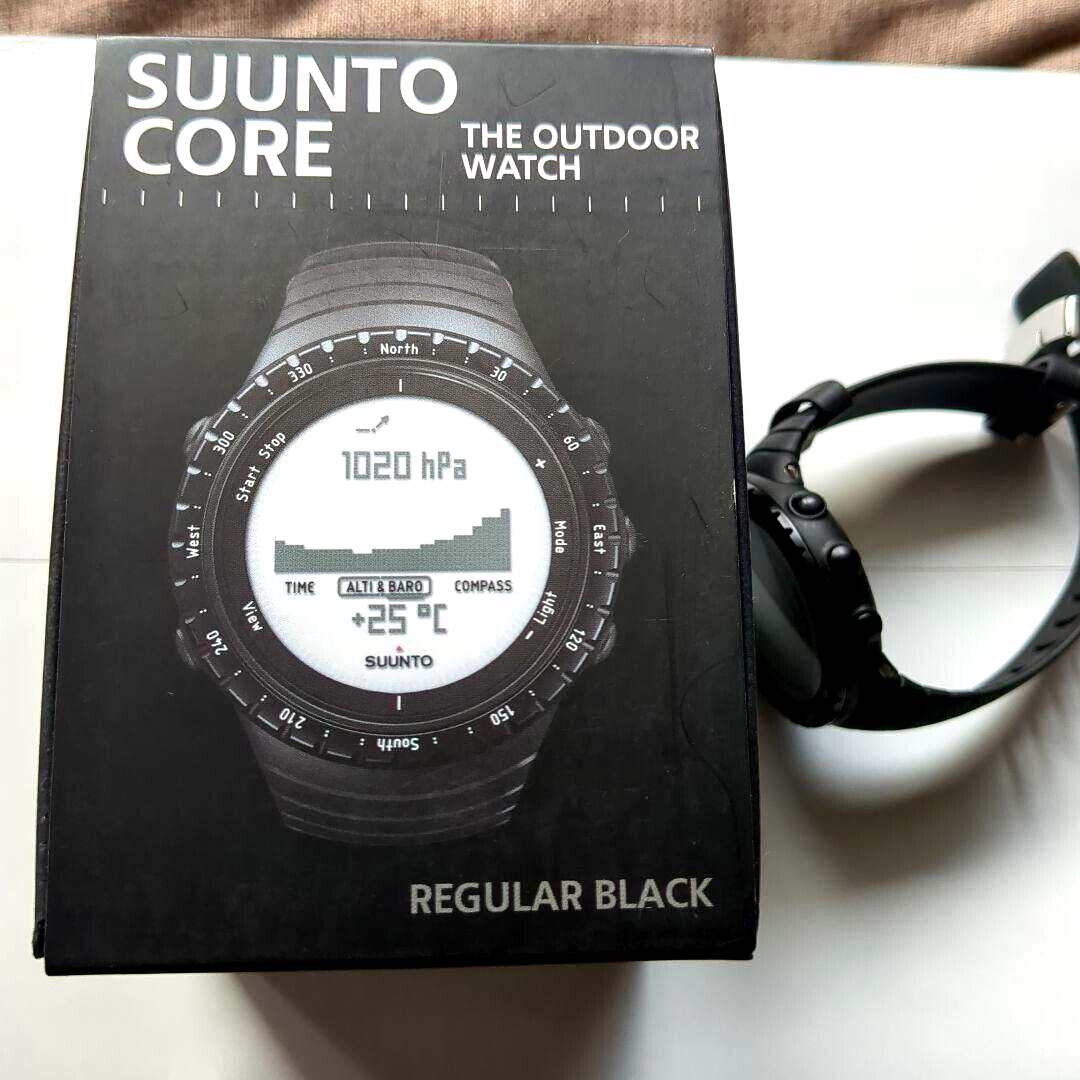 Suunto Core Regular Black Unisex Watch SS014809000 | WatchMaxx.com