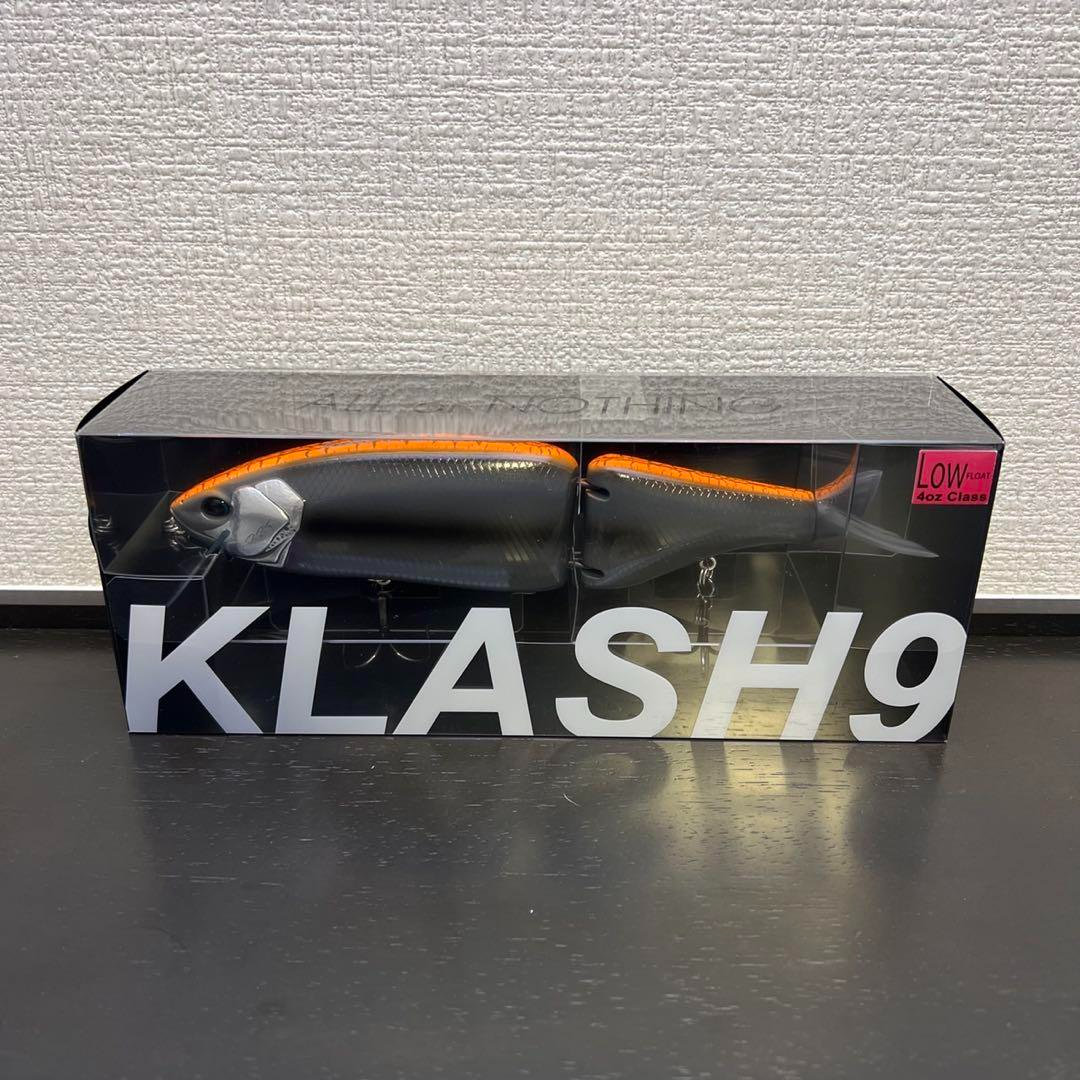 DRT KLASH9 クラッシュ9 Low Crack Work Orange DRT KLASH9 CRACK WORK ORANGE Color 4oz Big Swimbait Low