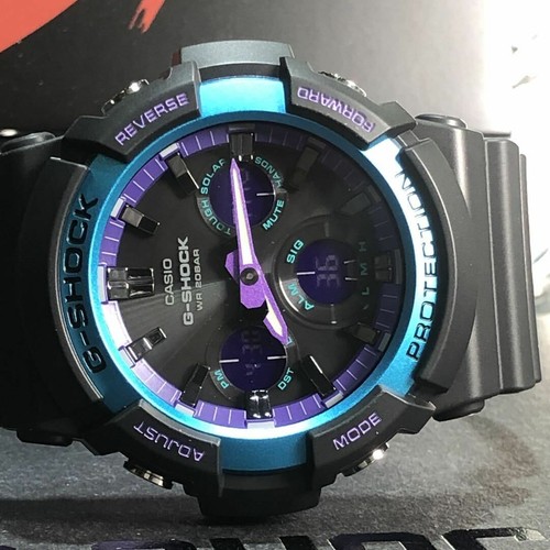 Pre-owned Casio G-shock Gw-9500-1a Mudman Master Of Land Black Solar Power