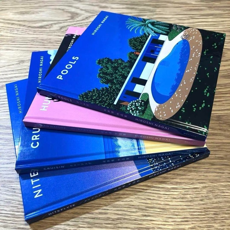 favorite Art Book Set hiroshi nagai 3 BOX Pools Cruisin' Human Nature Limited - Picture 6 of 12