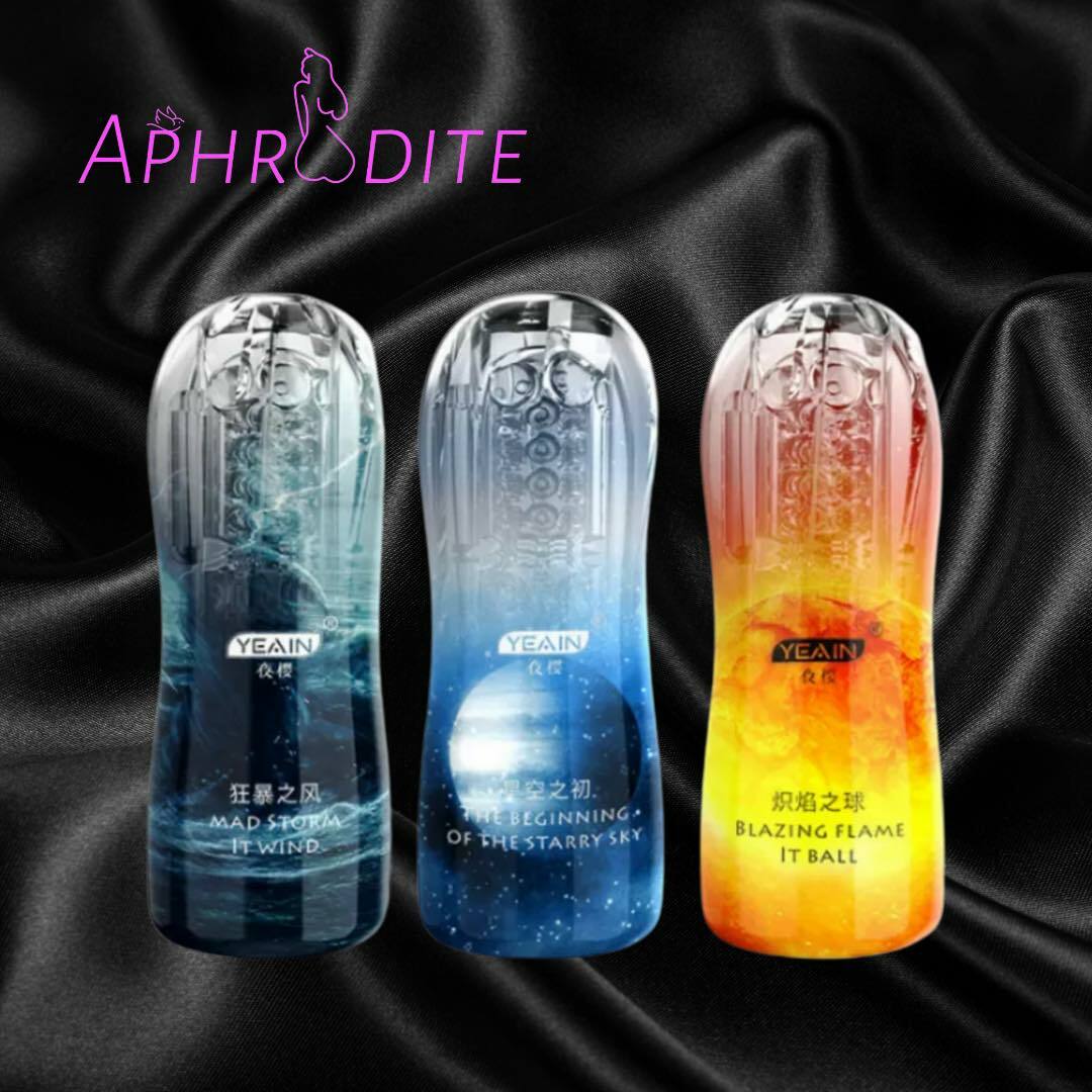 Vibrating Realistic Male Masturbator Sex Toy Blow Job Mouth Anal Vagina Vibrator - Picture 1 of 9