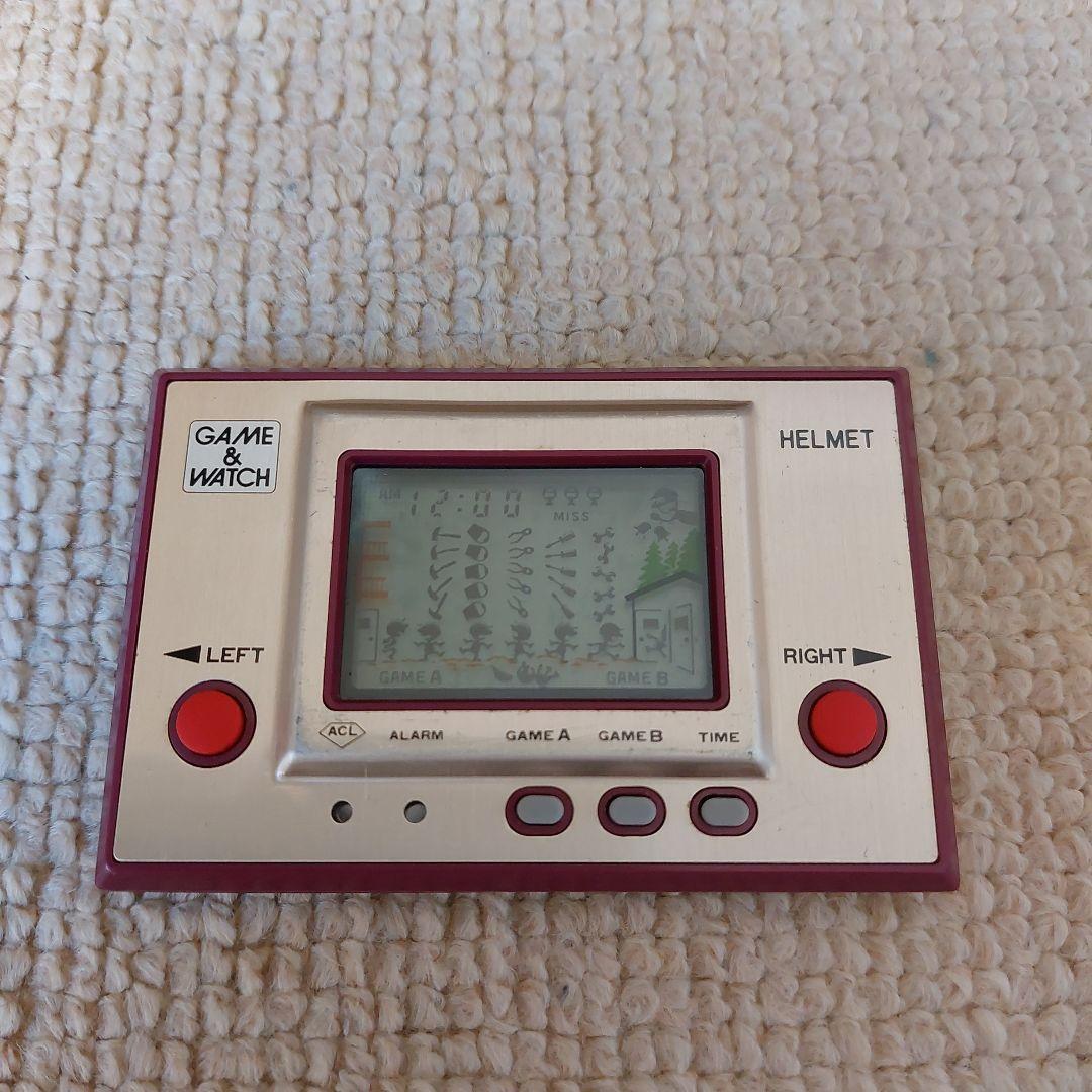 Nintendo Game & Watch Helmet CN-07 Gold Series Wide Screen