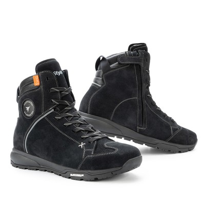Waterproof Leather Motorcycle Shoes Stylmartin Double WP