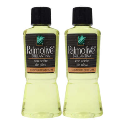 Palmolive Brillantine Con Aceite de Oliva (Olive Oil) 52ml (1.75oz) (Pack of 2)