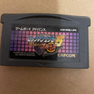 CAPCOM ROCKMAN MEGAMAN EXE 5 GAMEBOY ADVANCE TEAM OF BLUES