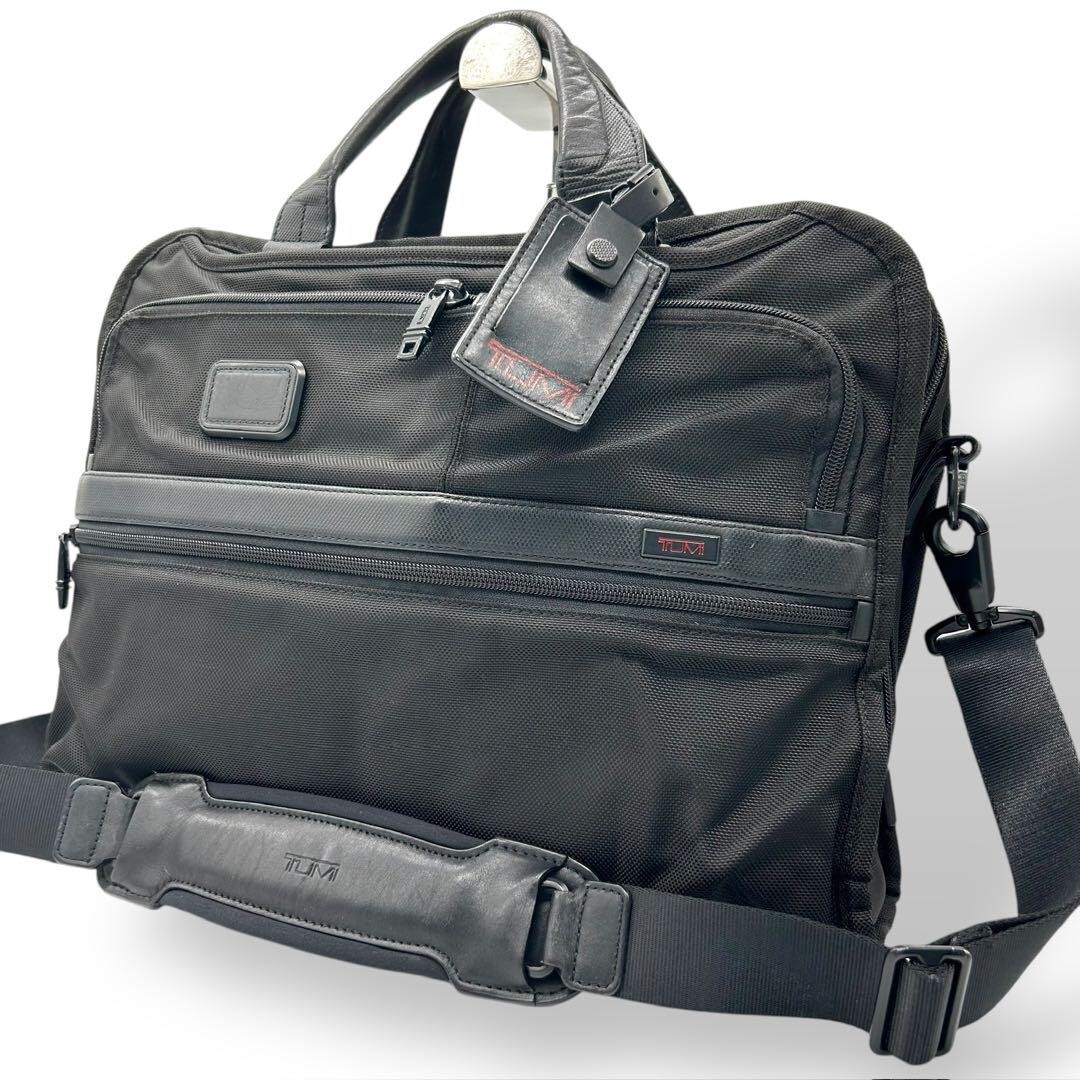 美品 1563 TUMI ALPHA2 ビジネスバッグ 2way ブラック A4 TUMI 1563 ALPHA2 Business Bag 2way Black A4 297 | eBay