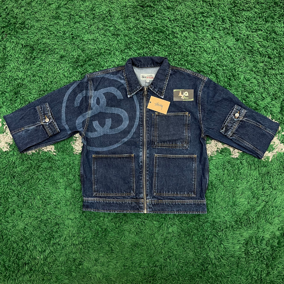 STUSSY SS-LINK ZIP WORK JACKET eva.gov.co