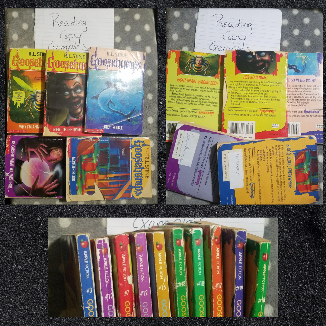 Goosebumps (RL Stine)  ~ 1990s Series ~BUILD YOUR OWN LOT  ~ Buy More & Save $$!