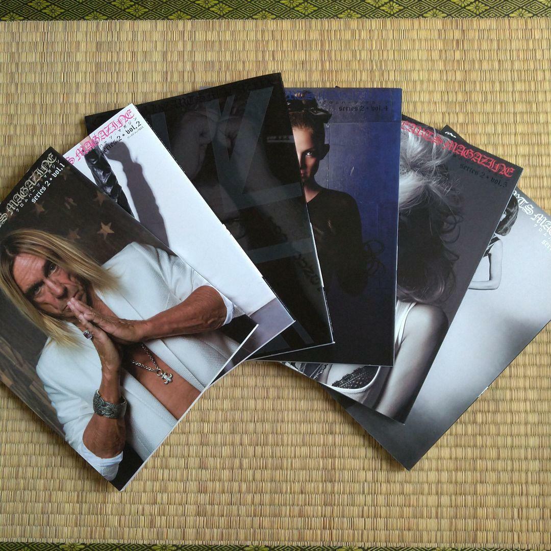 CHROME HEARTS MAGAZINE SET RARE series.2 Vol. 1,2,3,4,5,7