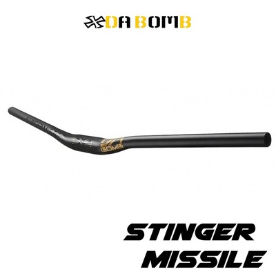 Da Bomb Stinger Missile MTB DH/Enduro Rised Bike Handlebar, Bar bore 35mm Brown