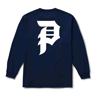 

Primitive Apparel Dirty P Футболка с длинным рукавом (темно-синяя) Футболка с рисунком, Navy