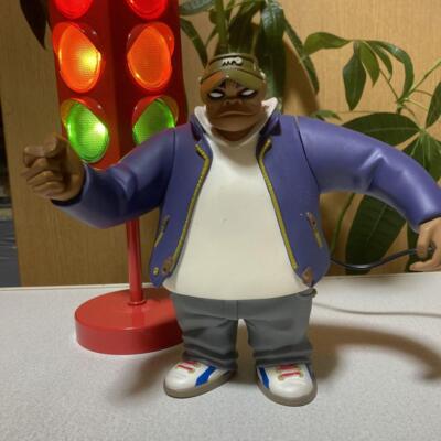 Gorillaz Russell Kidrobot Action Figure Multicolored Anime