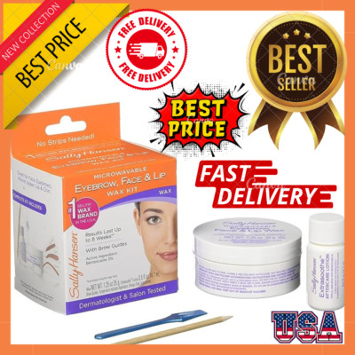 ***Sally Hansen Eyebrow, Face & Lip Wax Kit, Pack Of 1. Microwavable wax kit.***