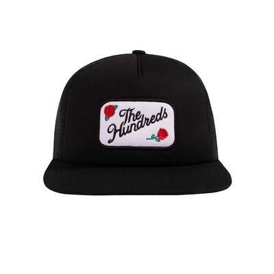 Кепка водителя грузовика Snapback Garage The Hundreds (черная) Регулируемая кепка