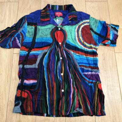 ローラ着用 Supreme Reaper Rayon S/S Supreme Reaper Rayon S S Shirt (SS19) - $158