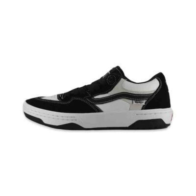 Кроссовки для скейтбординга Vans Rowan 2 (черные/Белые/бело-коричневые)