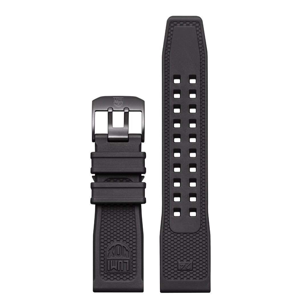 Pre-owned Luminox Navy Seal 3581.sis Black Rubber Strap Men Watch