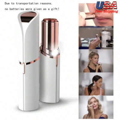 1pc Face Hair Removal Lipstick Shaver Female Mustache Remover for Lip Chin & Arm