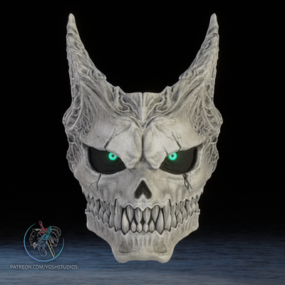 Kajiu Masker — 3D Printed RAW DIY Cosplay Kit + Prop Replica + 1:1 Scale