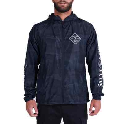 

Ветровка Salty Crew Tippet (камуфляжная) Куртка на молнии, Camo