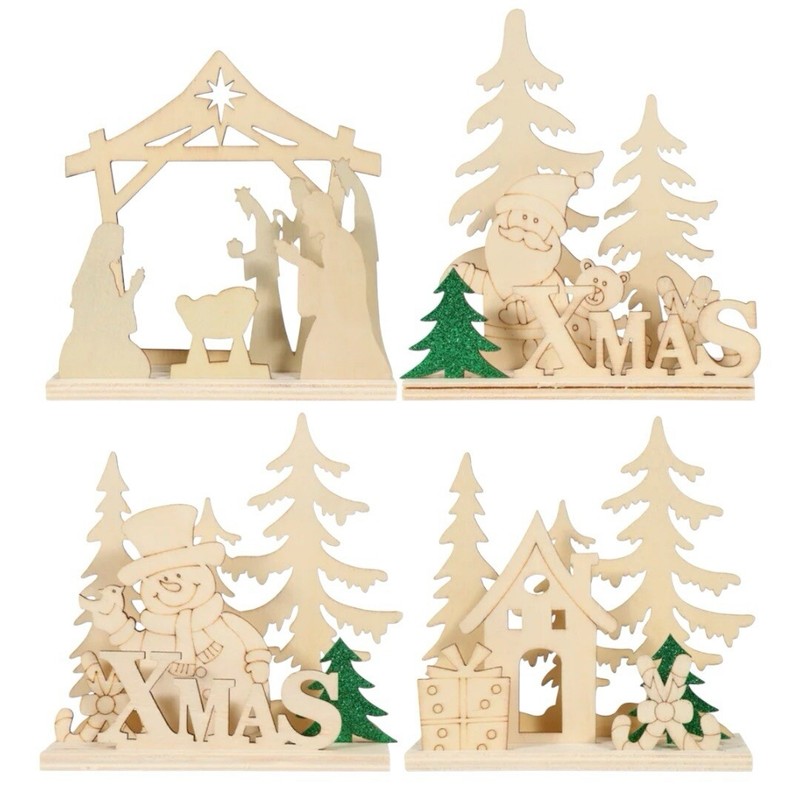 Viral Hard To Find!!! Christmas House DIY 3D Craft Kit