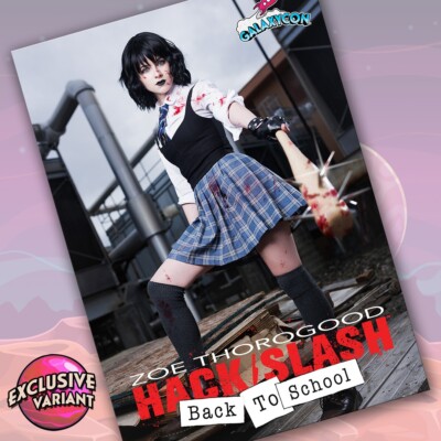 Hack/Slash Back to School Trade Paperback Galaxycon Exclusive Comic Book