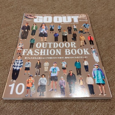 NEW! GO OUT Oct 2024 Vol.180 OUTDOOR FASHION BOOK Brand Japanese Magazine