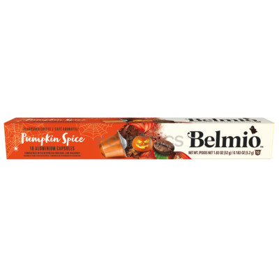 Belmio PUMPKIN SPICE Coffee pods for NESPRESSO -10 pods-SHIPS FREE