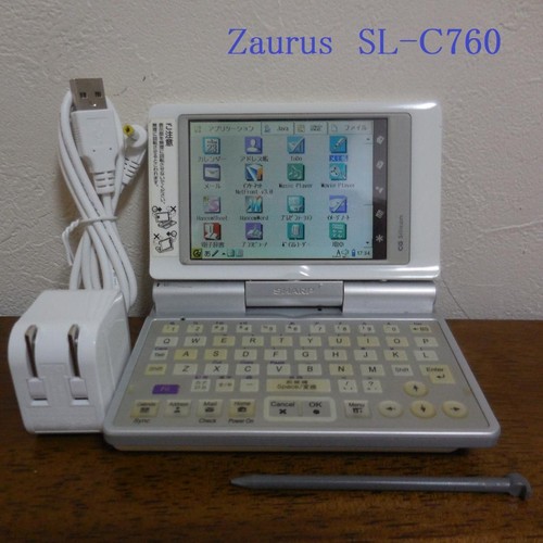 SHARP Zaurus SL-C860リナザウ新品未使用 ASCII.jp：ザウルス SL-C860 (1/2)
