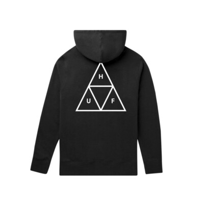 

Пуловер HUF Worldwide Set Triple Triangle (черный) Толстовка с капюшоном