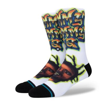 

Носки Stance x ODB Shimmy Shimmy Ya INFIKNIT Crew (белые) Носки с рисунком, Белый