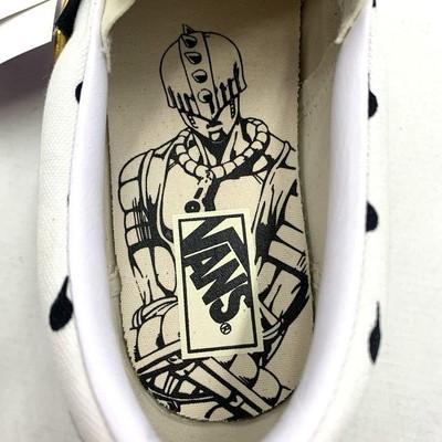 Pre-owned Vans Jojo's Bizarre Adventure Golden Wind ×  Sneakers Bucciarati Us 8h In White