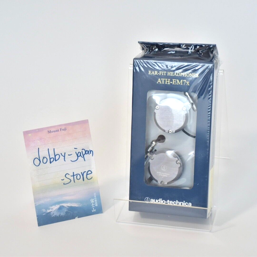 Audio-Technica ATH-EM7 X SilverModel Persona 3 Earphone Rare Audio-Technica ATH-EM7 X SilverModel Persona 3 Earphone Rare