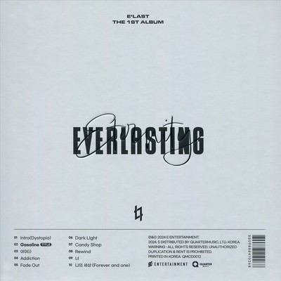 E'LAST 1ST ALBUM: EVERLASTING NEW CD