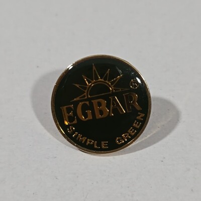 EGBAR Simple Green Lapel Pin Everything Is Gonna Be All Right 
