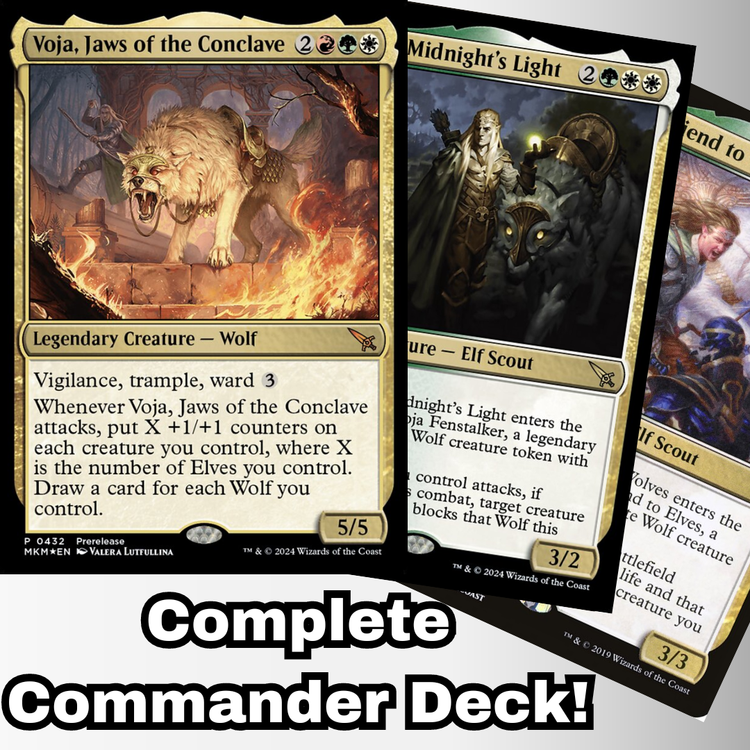 MTG Commander EDH Deck Voja Jaws of the Conclave 100 Magic