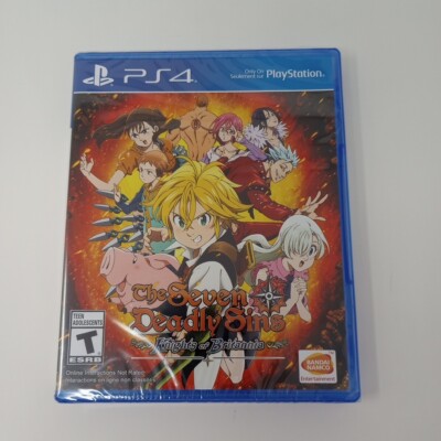 Seven Deadly Sins: Knights of Britannia (PlayStation 4) PS4 Sealed