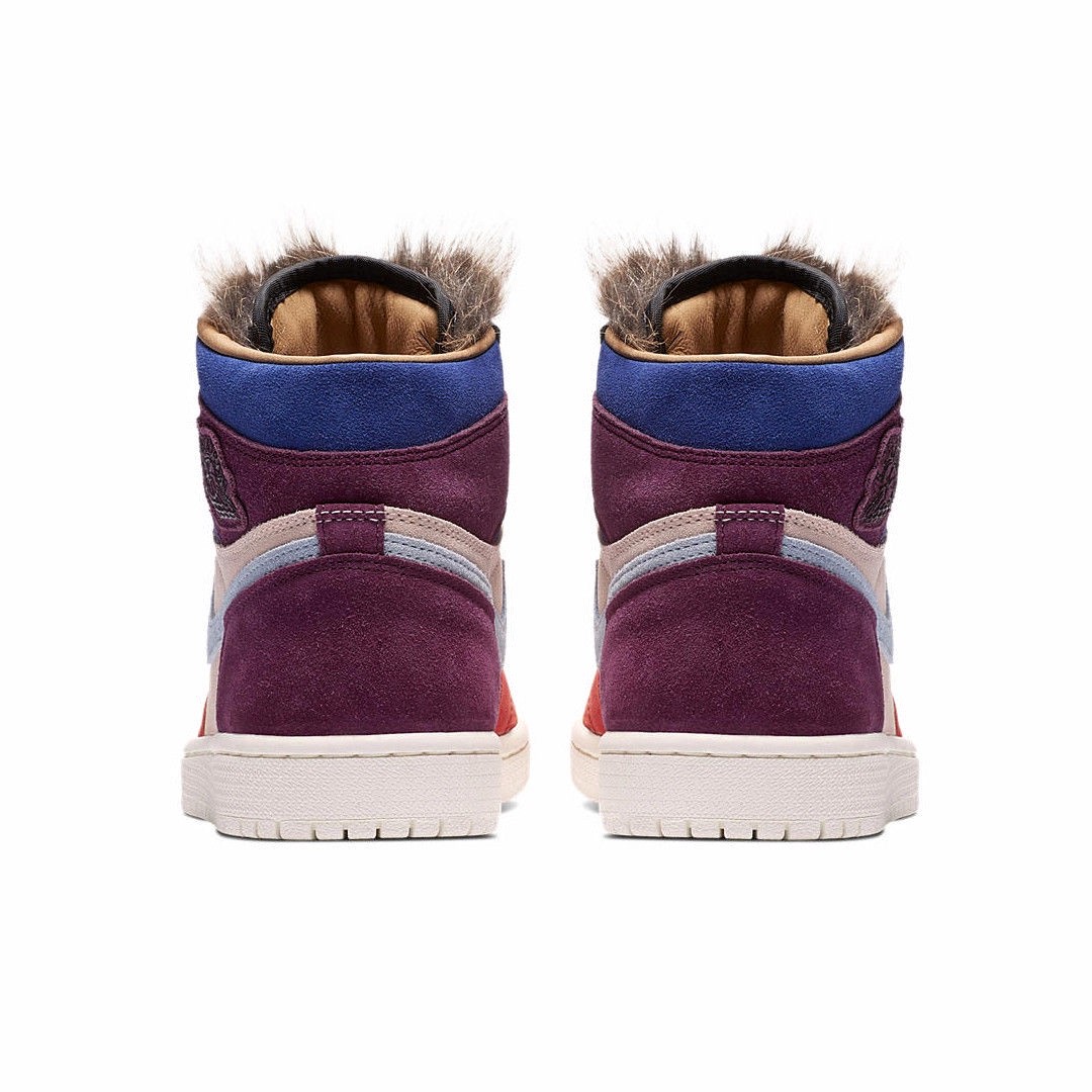 Pre-owned Jordan Aleali May X Air  1 Wmns Court Lux High Top Og Sz 5-11.5w - Bv2613 600 In Multicolor