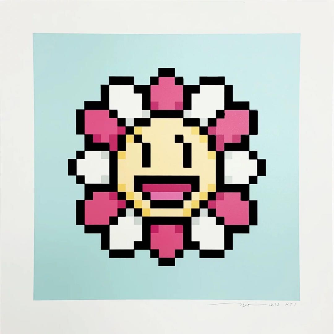 Takashi Murakami Murakami.Flower #0085 Smiling Girl Print