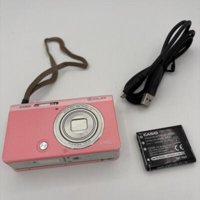 【極美品】CASIO HIGH SPEED EXILM EX-ZR70 Pink Casio HIGH SPEED EXILIM ZR70 EX-ZR70 digital camera W. 10x