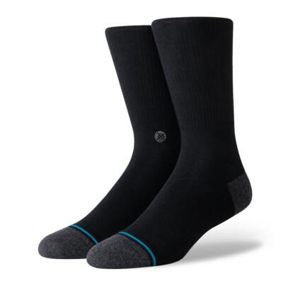 Stance Icon ST 200 INFIKNIT Crew Socks (черный) Мужские носки с графическим принтом