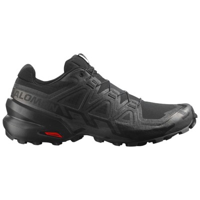 Salomon Speedcross 6 Men's Trail Running Shoes, Black/Black/Phantom, M13